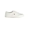 White Cotton Sneaker sold by Louxly