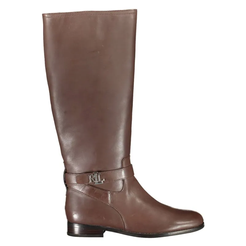 Brown Leather Boot sold by Louxly