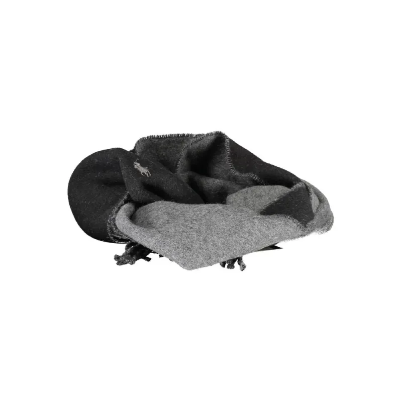 Black Nylon Scarf sold by Louxly