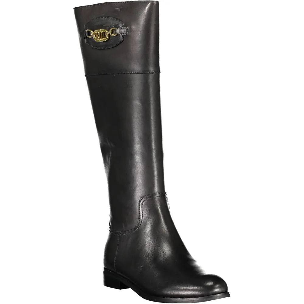 Black Polyester Boot sold by Louxly product image thumbnail 2