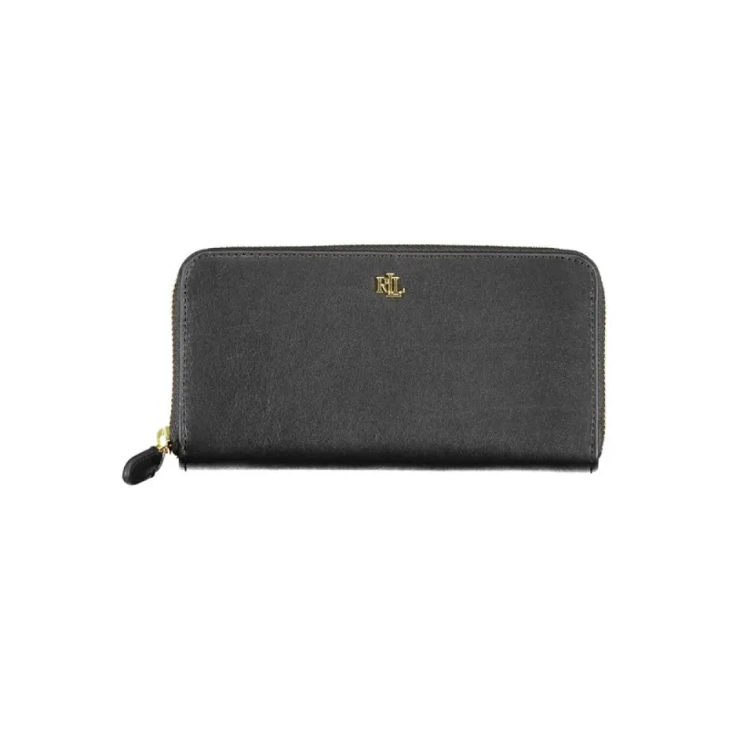 Black Leather Wallet sold by Louxly