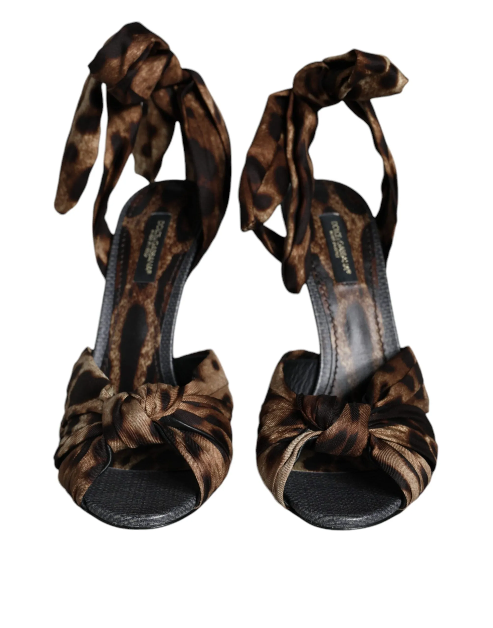 Brown Leopard Keira Heels Sandals Shoes sold by Louxly product image thumbnail 2