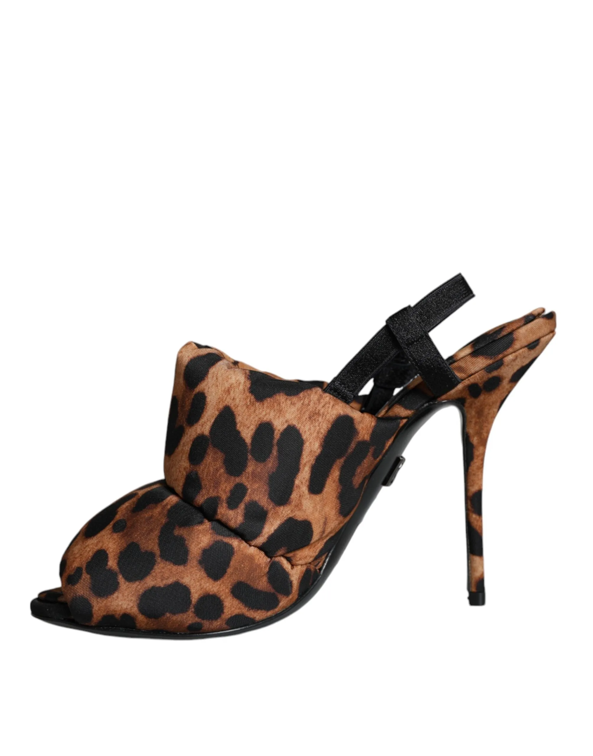 Brown Leopard Keira Slingback Sandals Shoes sold by Louxly product image thumbnail 5