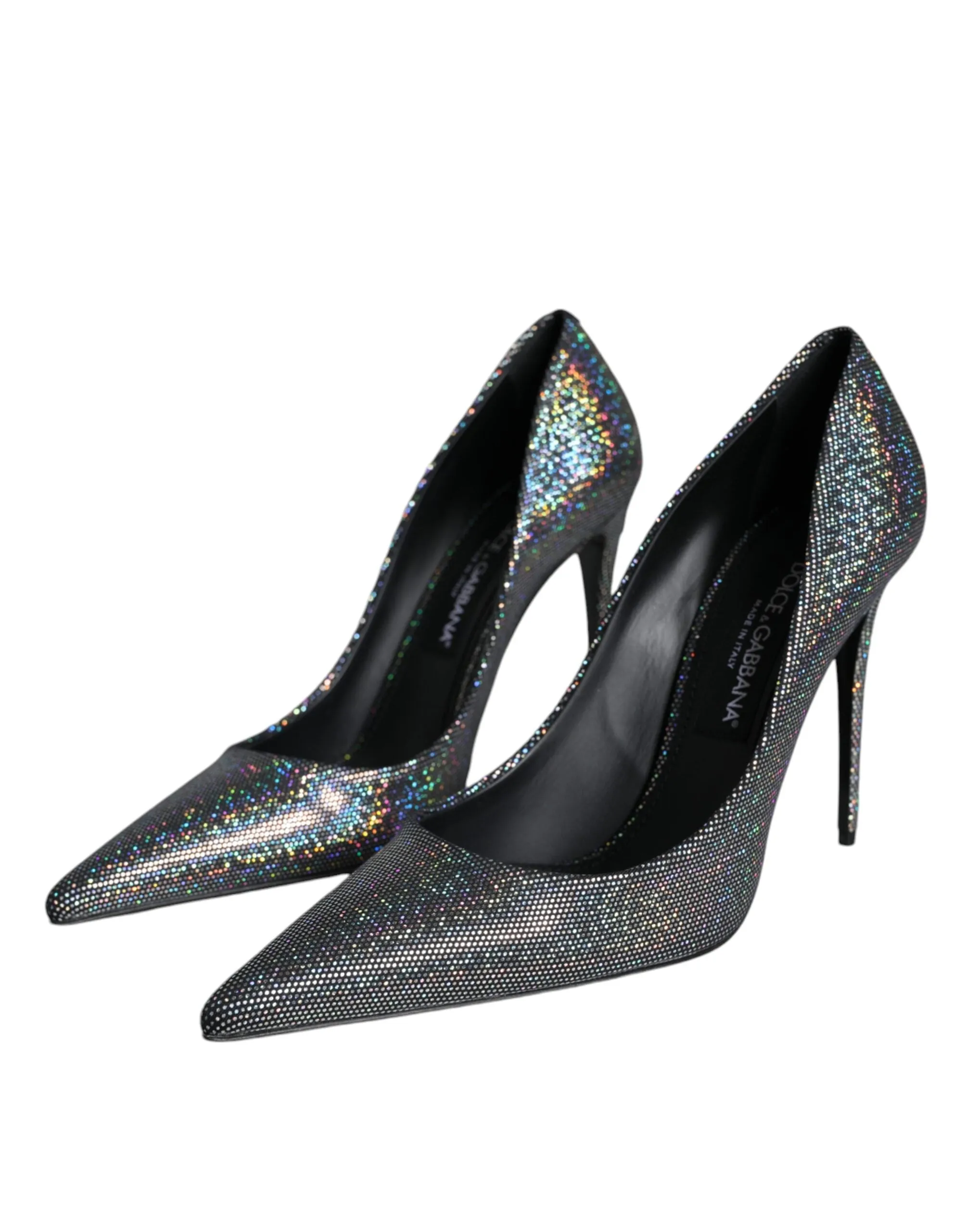 Multicolor Strass Leather Heels Pumps Shoes sold by Louxly product image thumbnail 3
