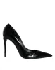 Black Patent Leather High Heels Pumps Shoes sold by Louxly
