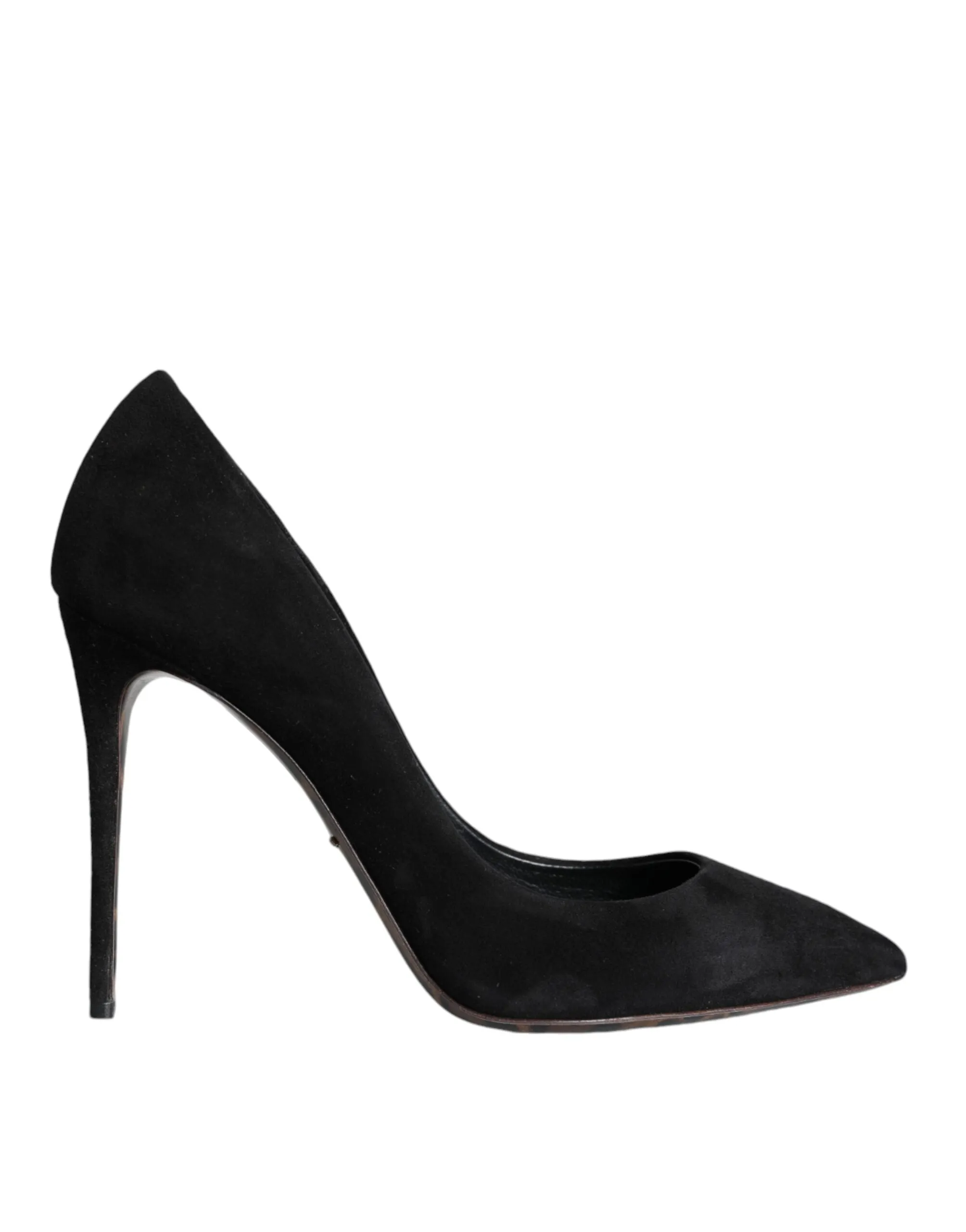 Black Suede Leather High Heels Pumps Shoes sold by Louxly