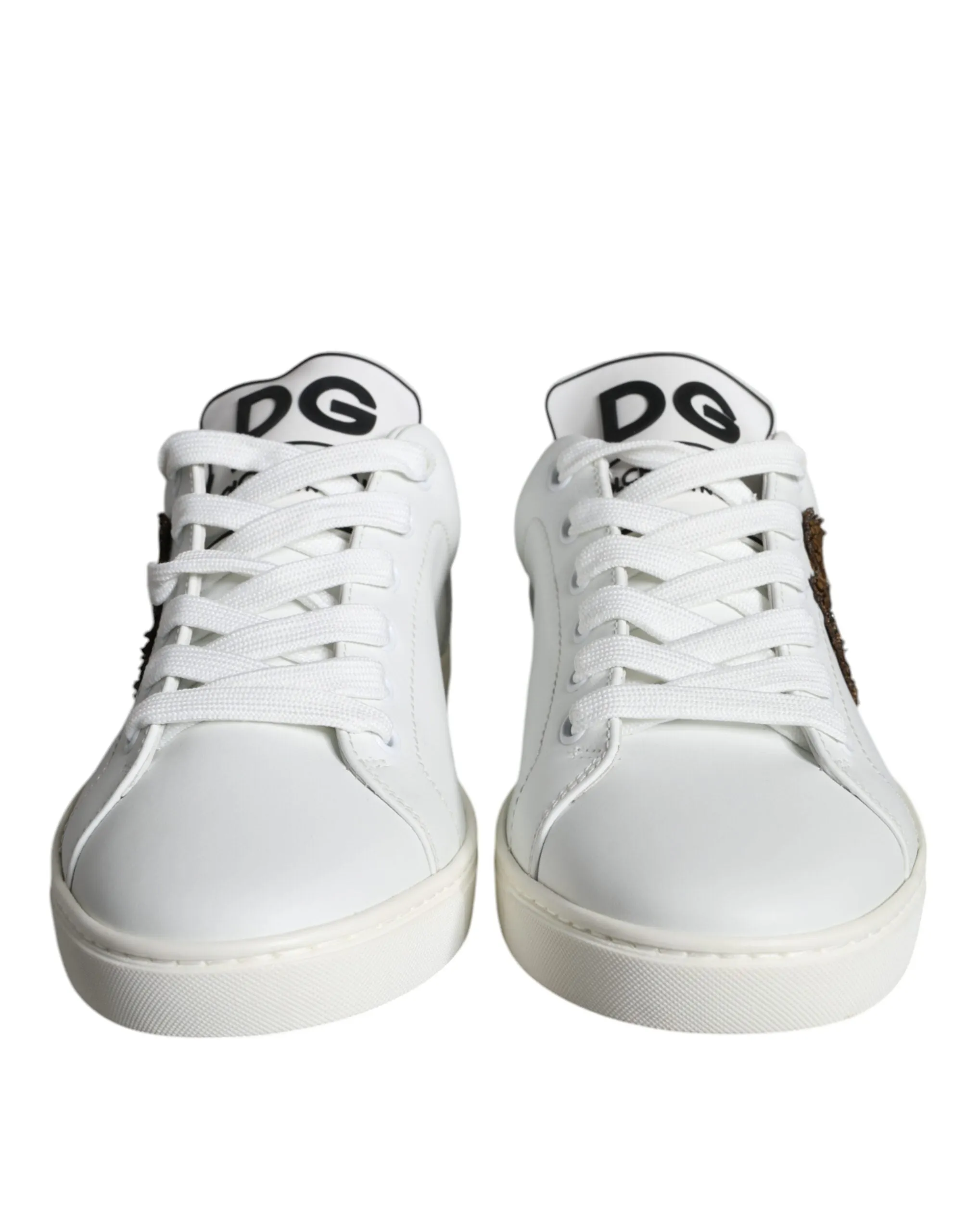 White Portofino Sacred Heart Sneakers Shoes sold by Louxly product image thumbnail 2