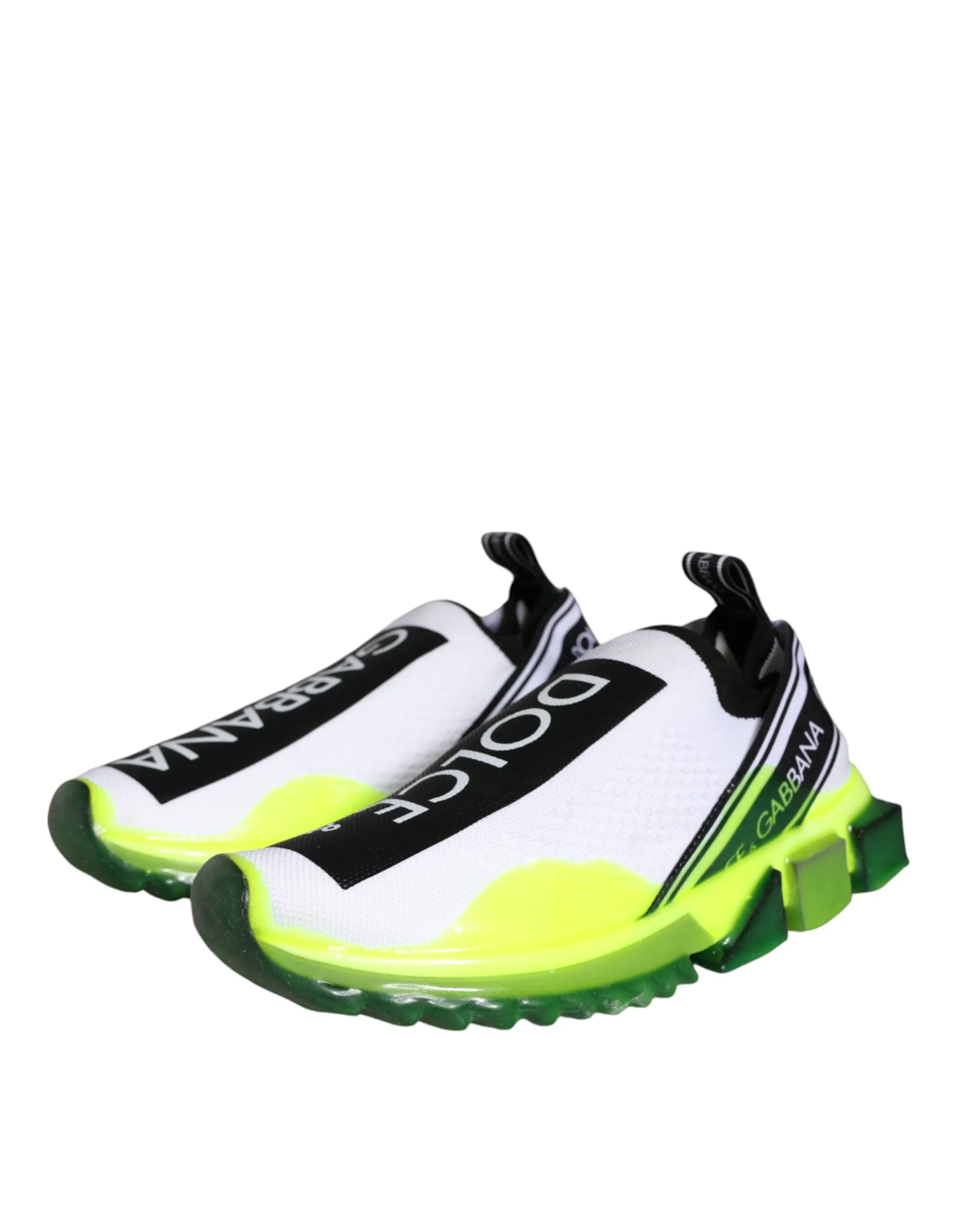 White Yellow Slip On Sorrento Sneakers Shoes sold by Louxly product image thumbnail 3