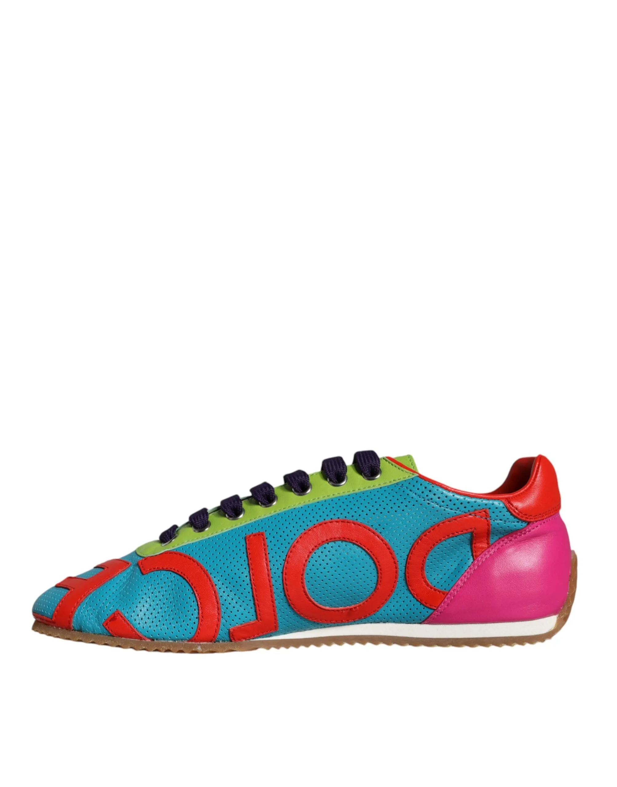 Multicolor Leather Logo Casual Sneakers Shoes sold by Louxly product image thumbnail 5