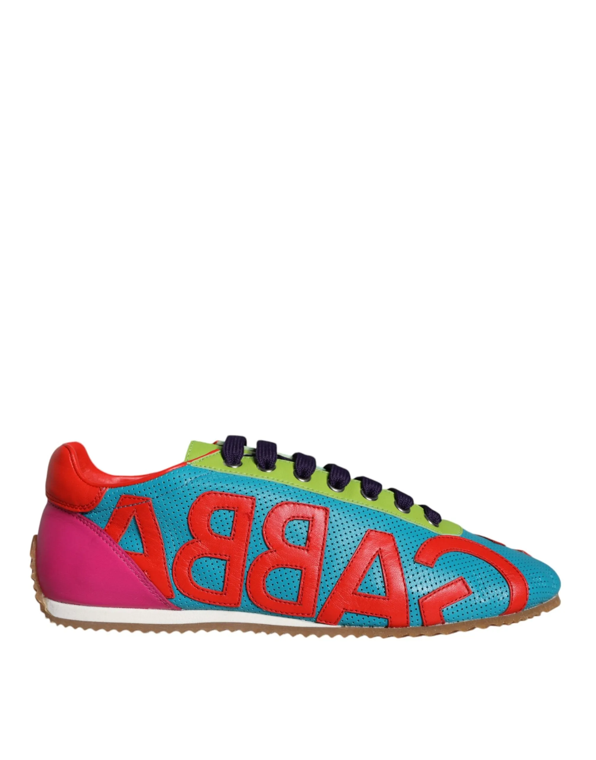 Multicolor Leather Logo Casual Sneakers Shoes sold by Louxly