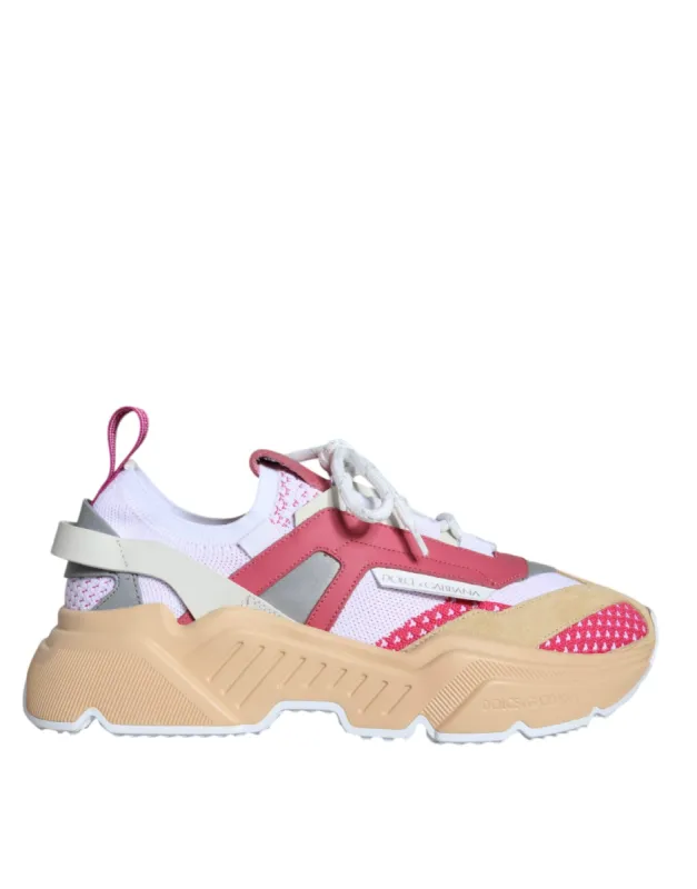 Multicolor Leather Daymaster Sneakers Shoes sold by Louxly