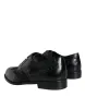 Black Leather Floral Lace Dress Formal Shoes sold by Louxly
