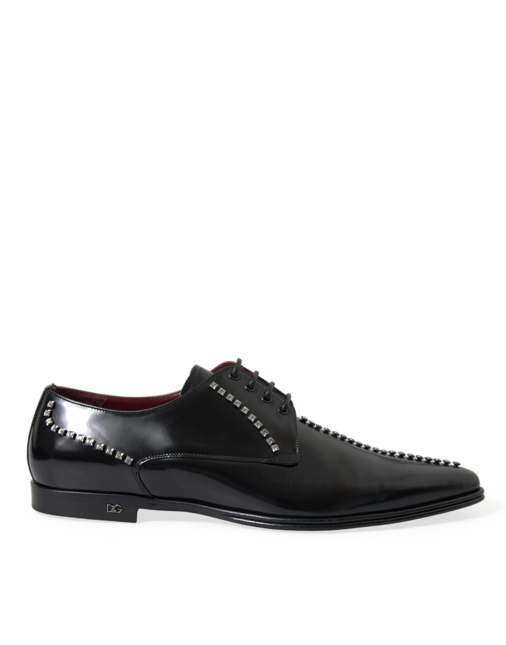 Black Leather Crystal Dress Formal Shoes sold by Louxly
