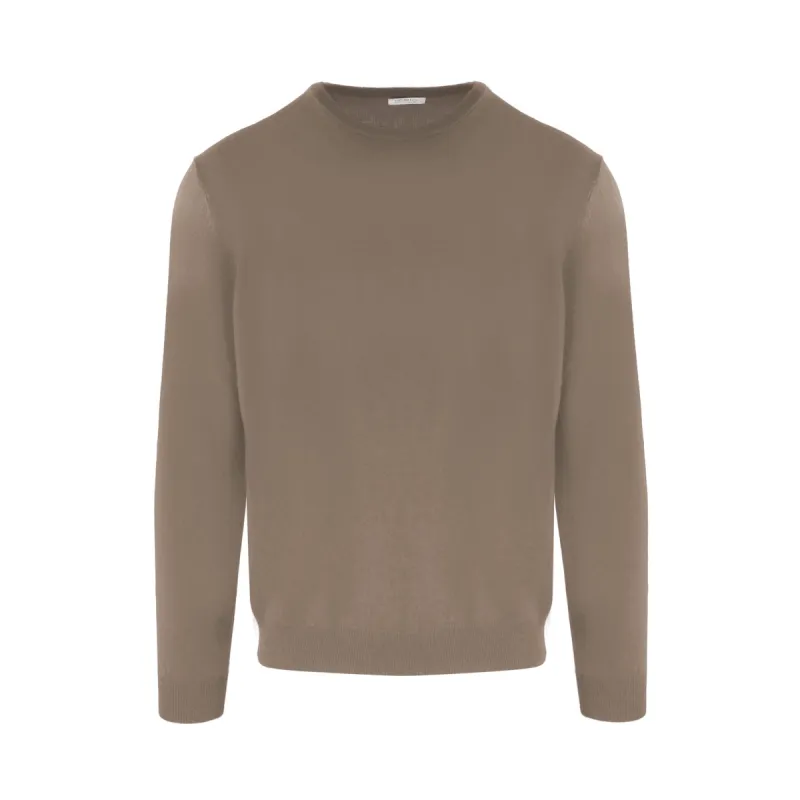Beige Cashmere Men Sweater sold by Louxly