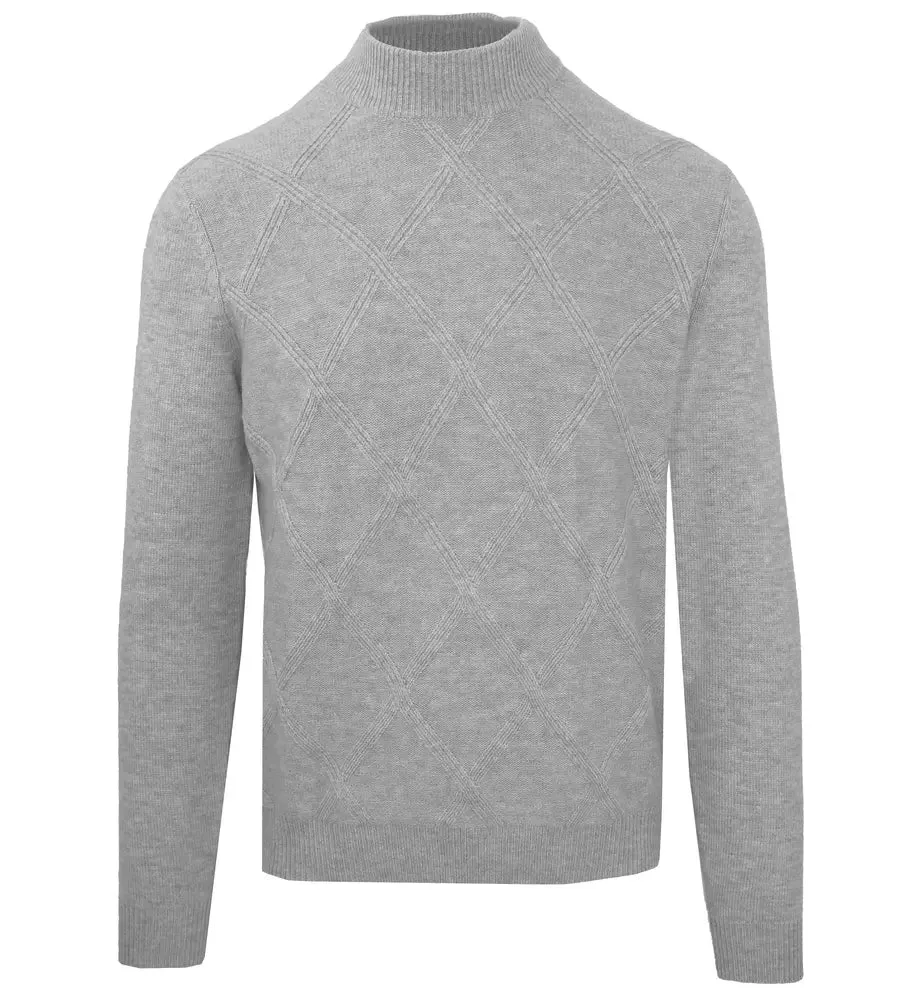 Elegant Wool-Cashmere Men's Turtleneck sold by Louxly