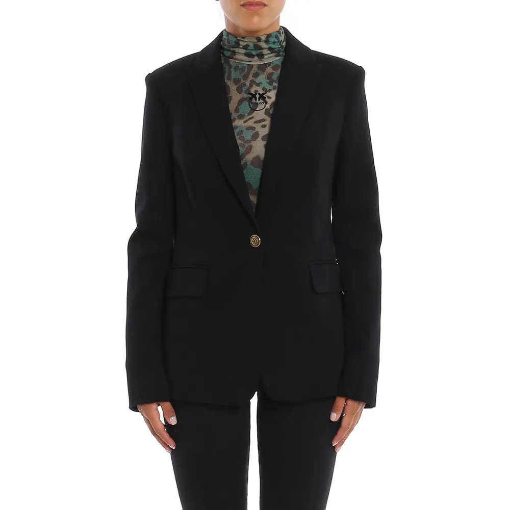Black Viscose Suits & Blazer sold by Louxly product image thumbnail 3