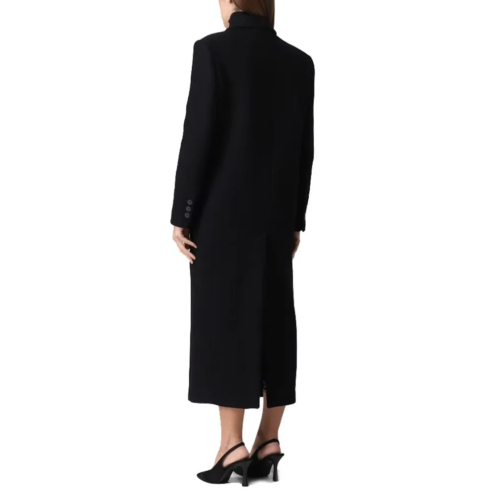 Black Wool Jackets & Coat sold by Louxly product image thumbnail 2