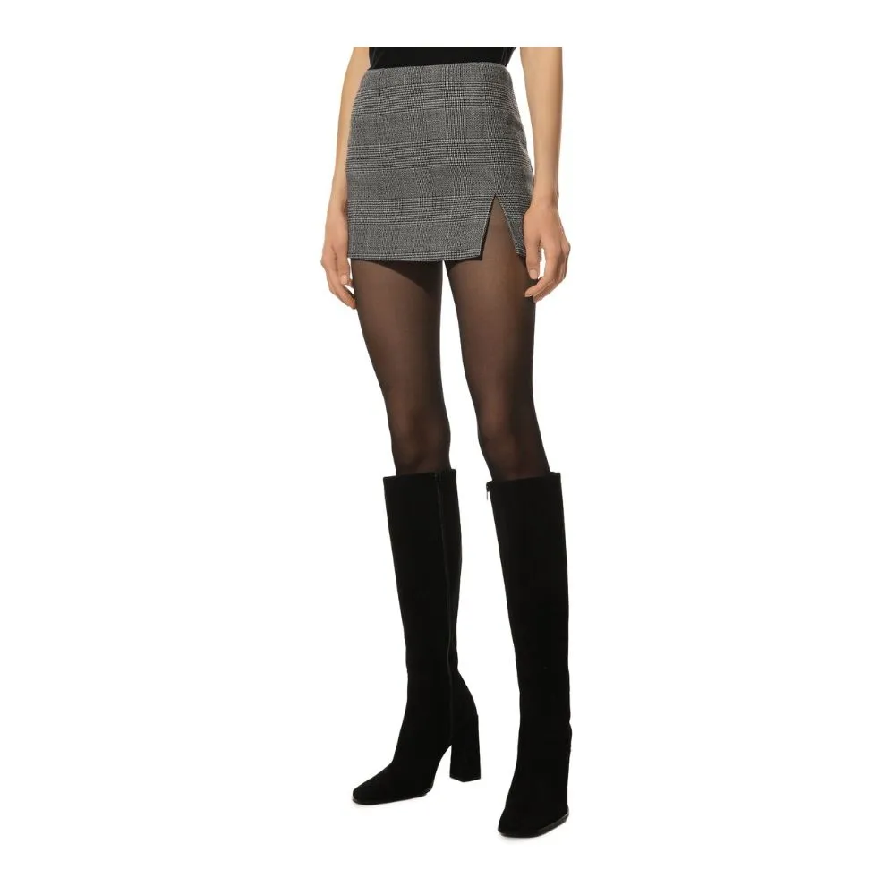 Black Wool Skirt sold by Louxly product image thumbnail 3