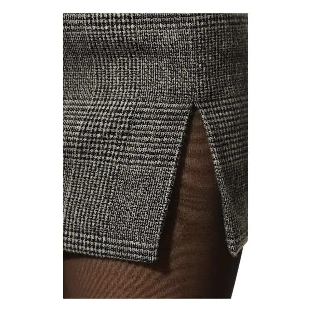 Black Wool Skirt sold by Louxly product image thumbnail 4