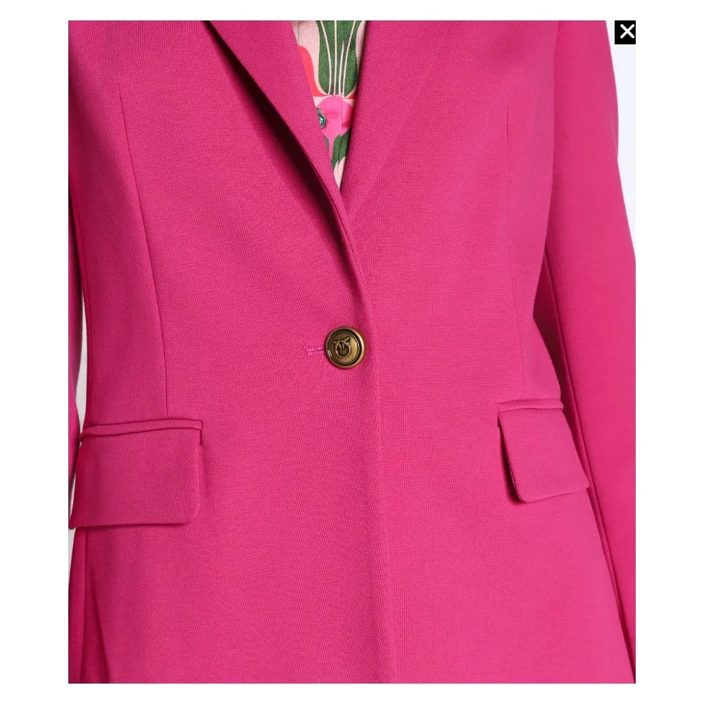 Fuchsia Viscose Suits & Blazer sold by Louxly product image thumbnail 4
