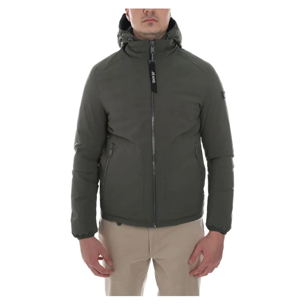 Green Polyester Jacket sold by Louxly product image thumbnail 3