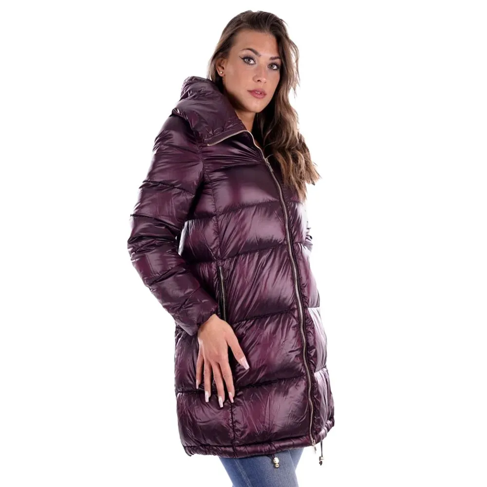 Red Nylon Women Jacket sold by Louxly product image thumbnail 3