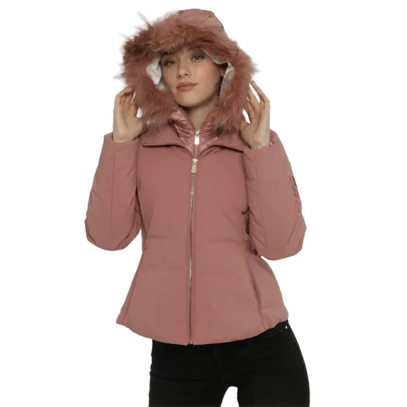 Pink Nylon Jackets & Coat sold by Louxly