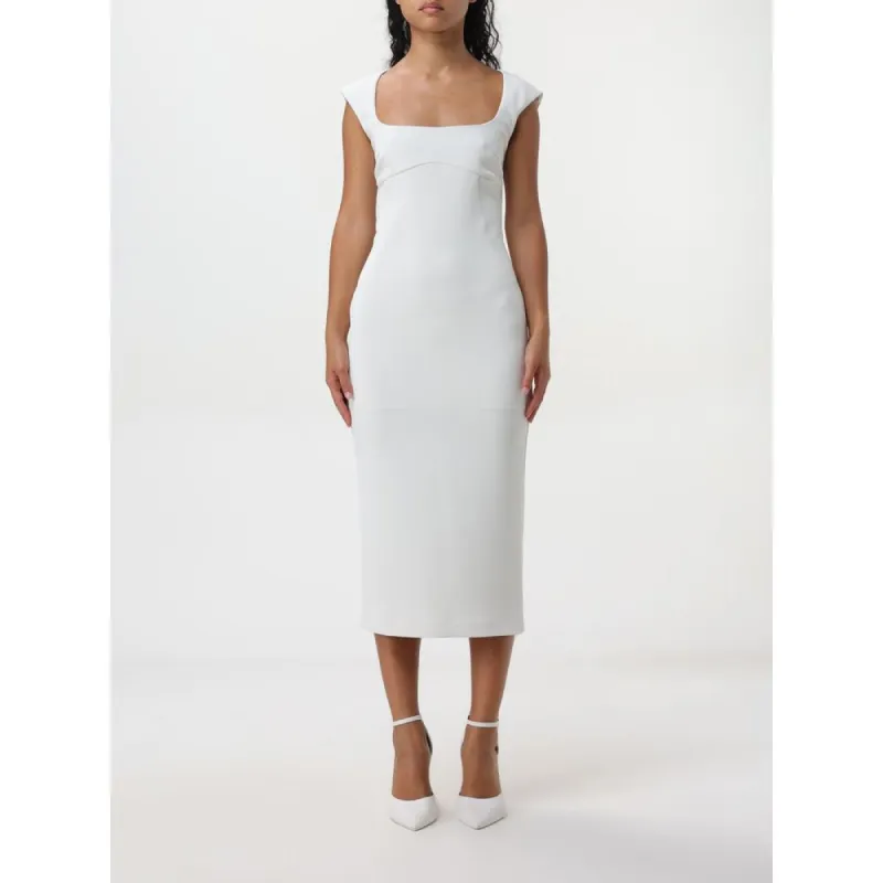 White Viscose Dress made by Pinko