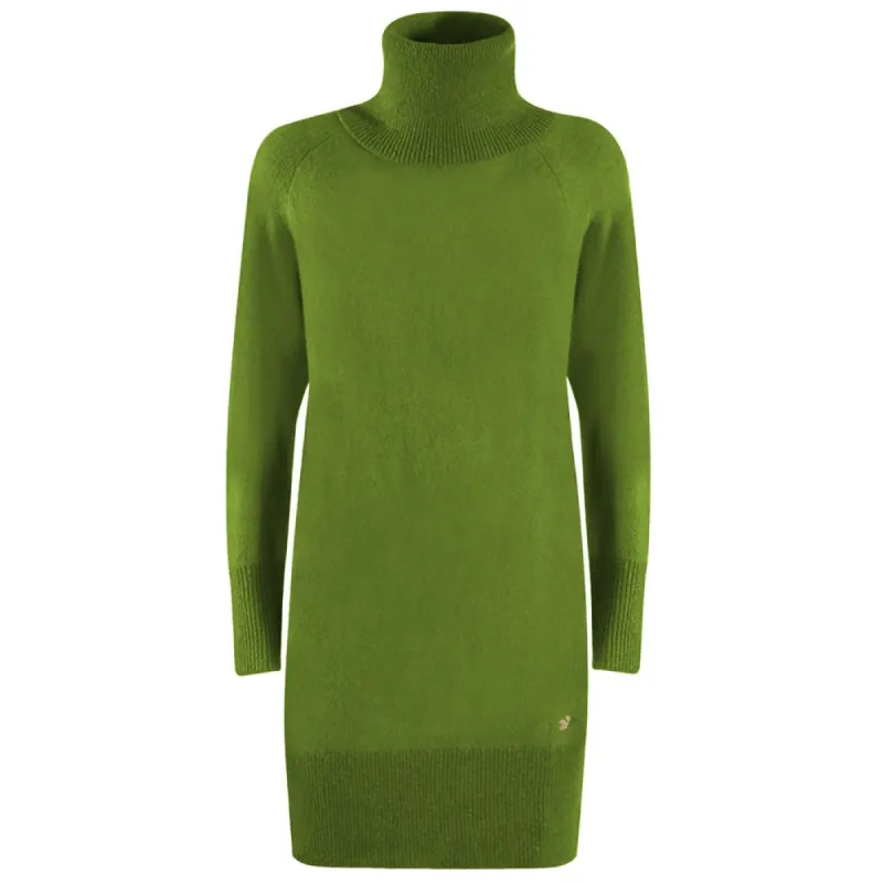 Green Viscose Dress sold by Louxly