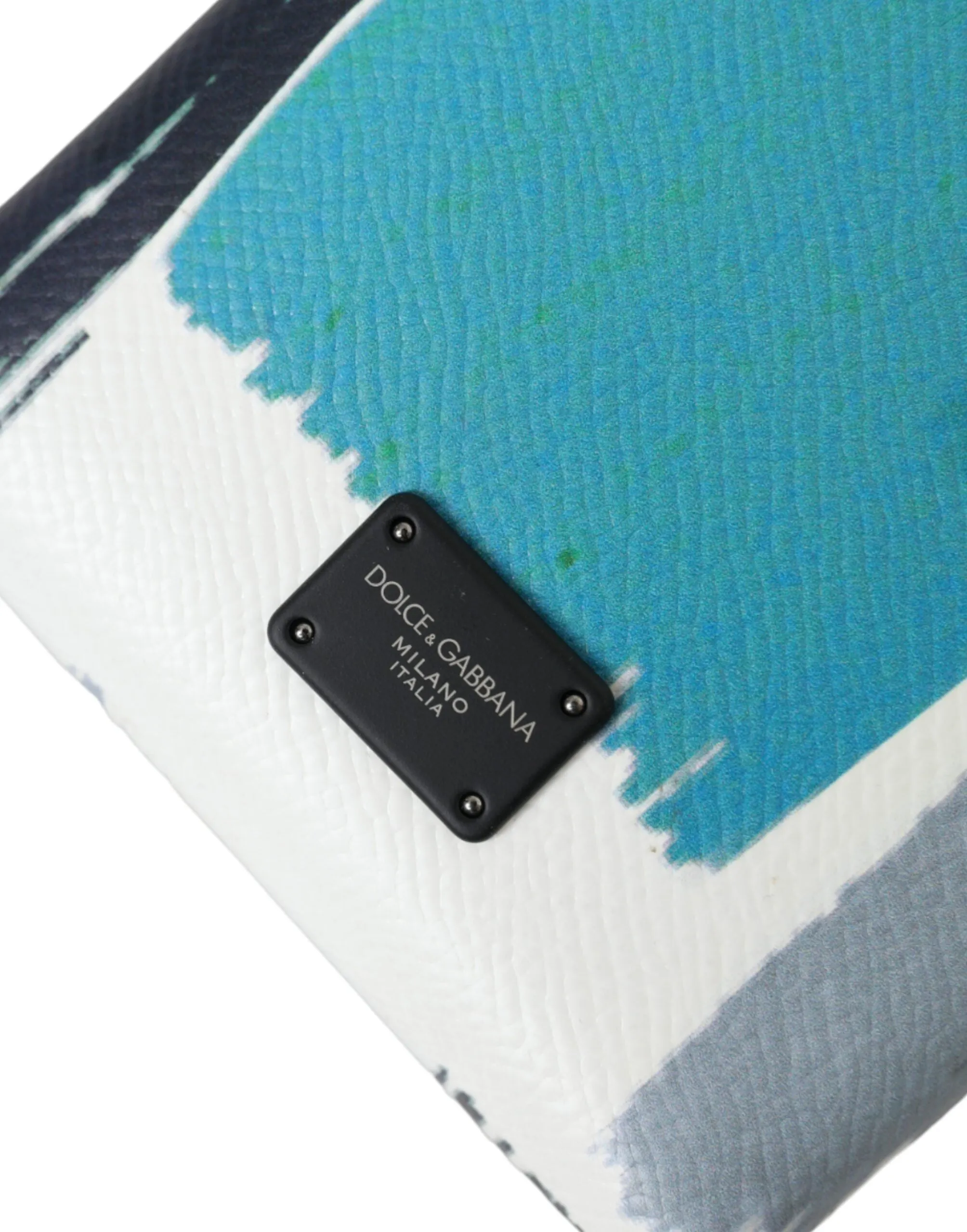 Multicolor Leather DG Logo Silver Zip Card Holder Wallet sold by Louxly product image thumbnail 5