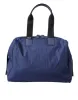 Blue Nylon Calfskin Hand Shoulder Duffel Bag sold by Louxly