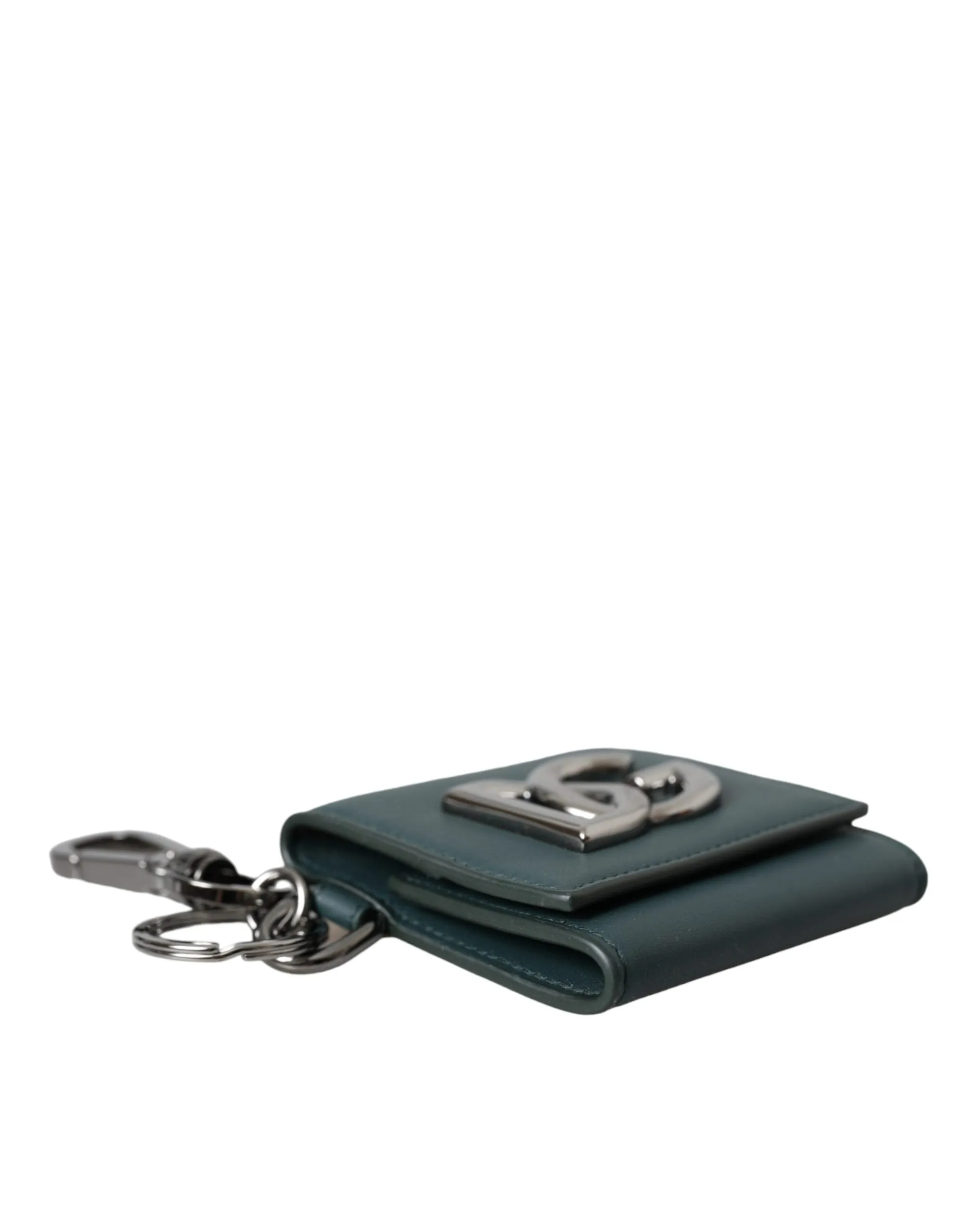 Green Calfskin Leather DG Logo Keyring Coin Purse Wallet sold by Louxly product image thumbnail 5