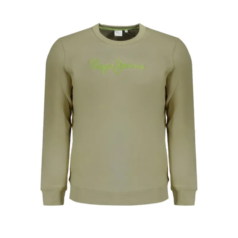 Green Cotton Sweater sold by Louxly