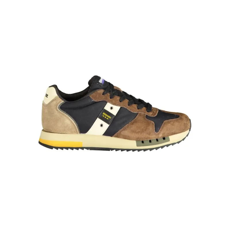 Brown Polyester Sneaker sold by Louxly