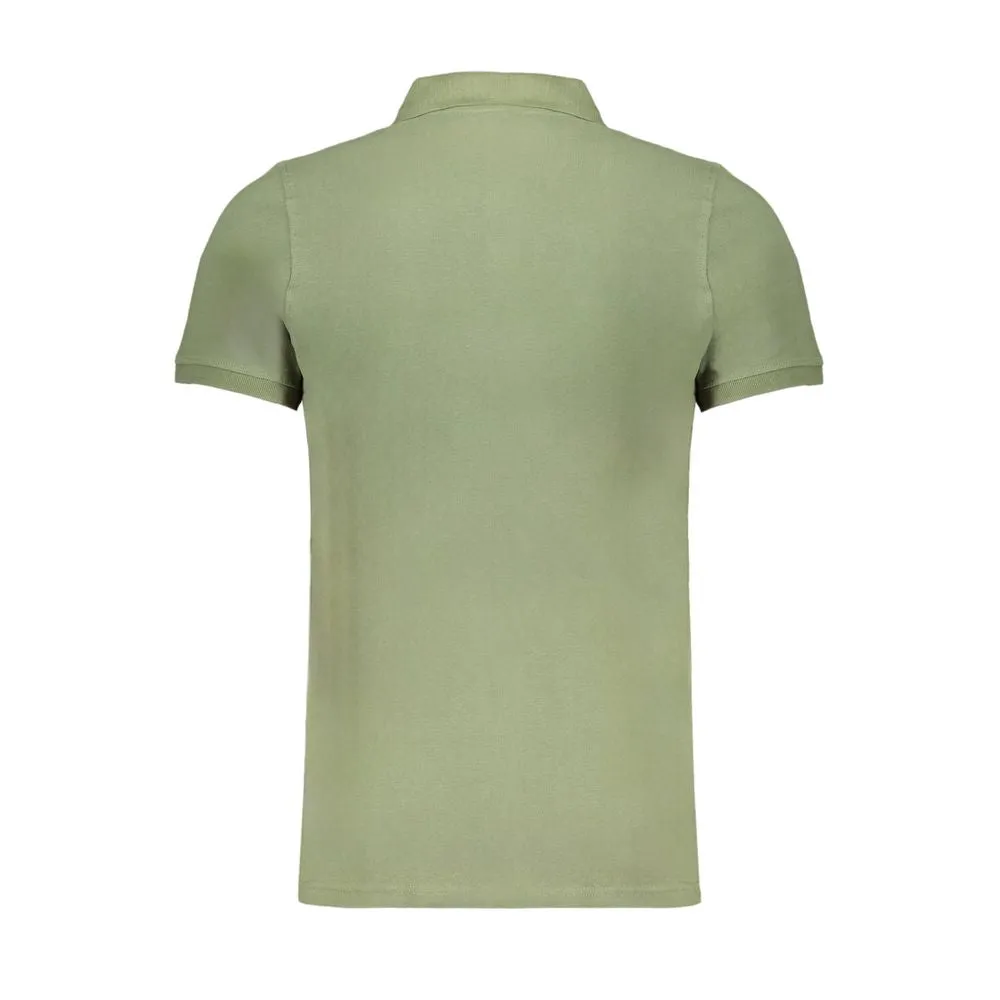 Green Cotton Polo Shirt sold by Louxly product image thumbnail 2