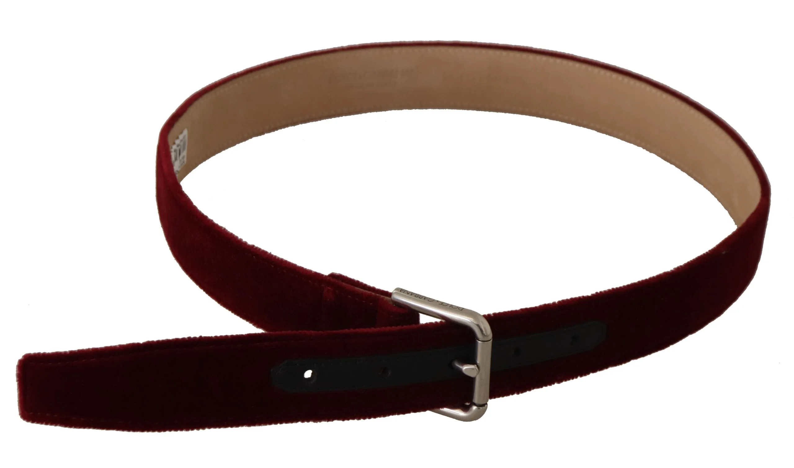 Elegant Velvet Logo Engraved Belt sold by Louxly product image thumbnail 3