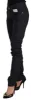 Chic Low Waist Skinny Black Denim sold by Louxly