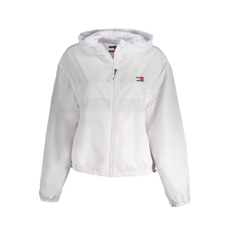 White Polyester Jackets & Coat sold by Louxly