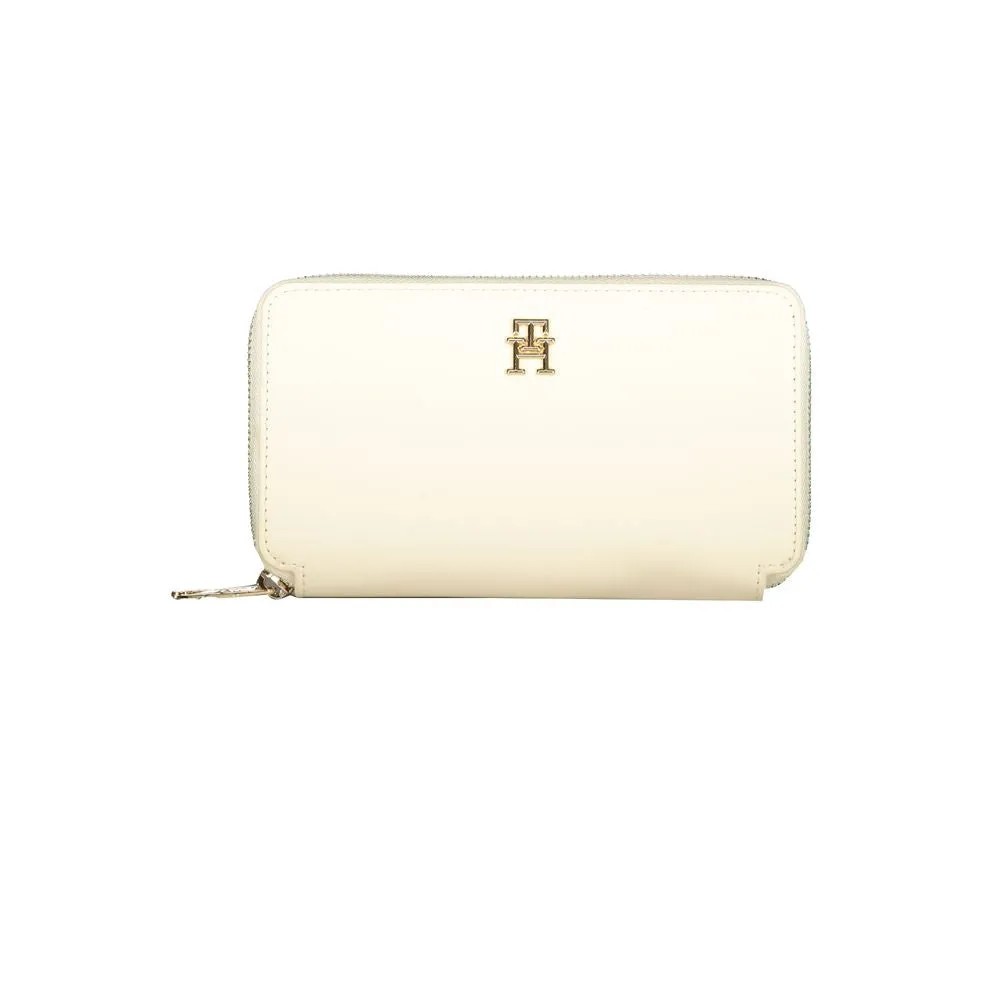 Beige Polyethylene Wallet sold by Louxly