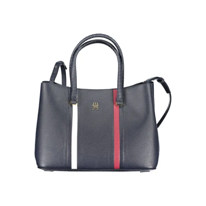 Blue Polyethylene Handbag sold by Louxly