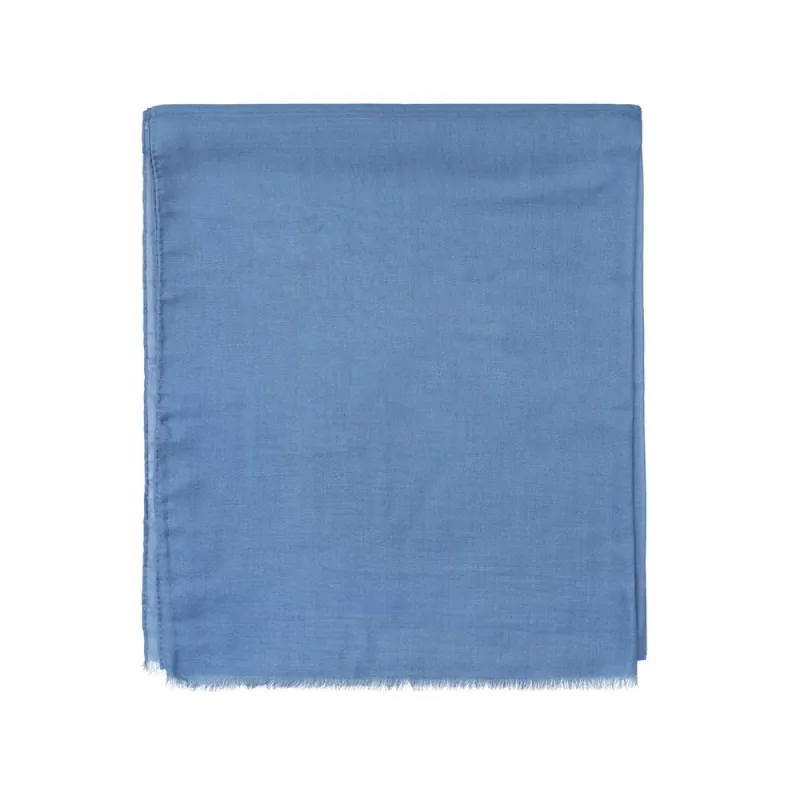 Blue Cashemere Scarf sold by Louxly