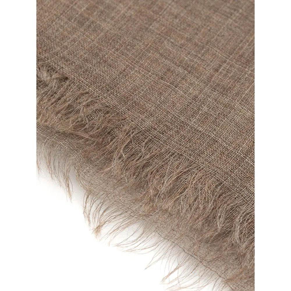 Brown Cashmere Scarf sold by Louxly product image thumbnail 2