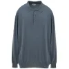 Gray Wool Polo Shirt sold by Louxly