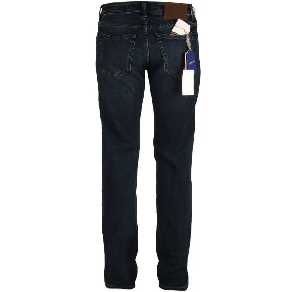 Blue Cotton Men's Slim Fit Jean sold by Louxly product image thumbnail 2