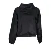 Black Polyester Women Jacket sold by Louxly