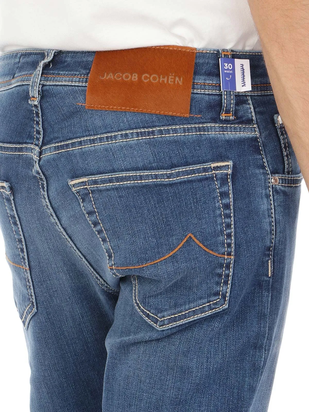 Blue Cotton Slim Men Jeans sold by Louxly product image thumbnail 5