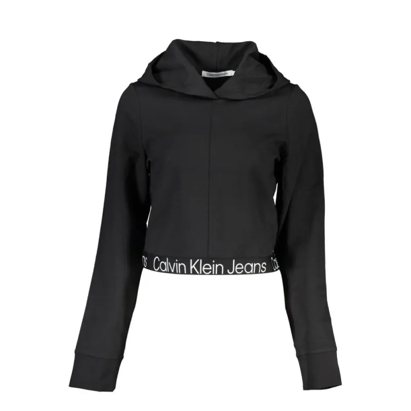 Sleek Hooded Technical Sweatshirt made by Calvin Klein