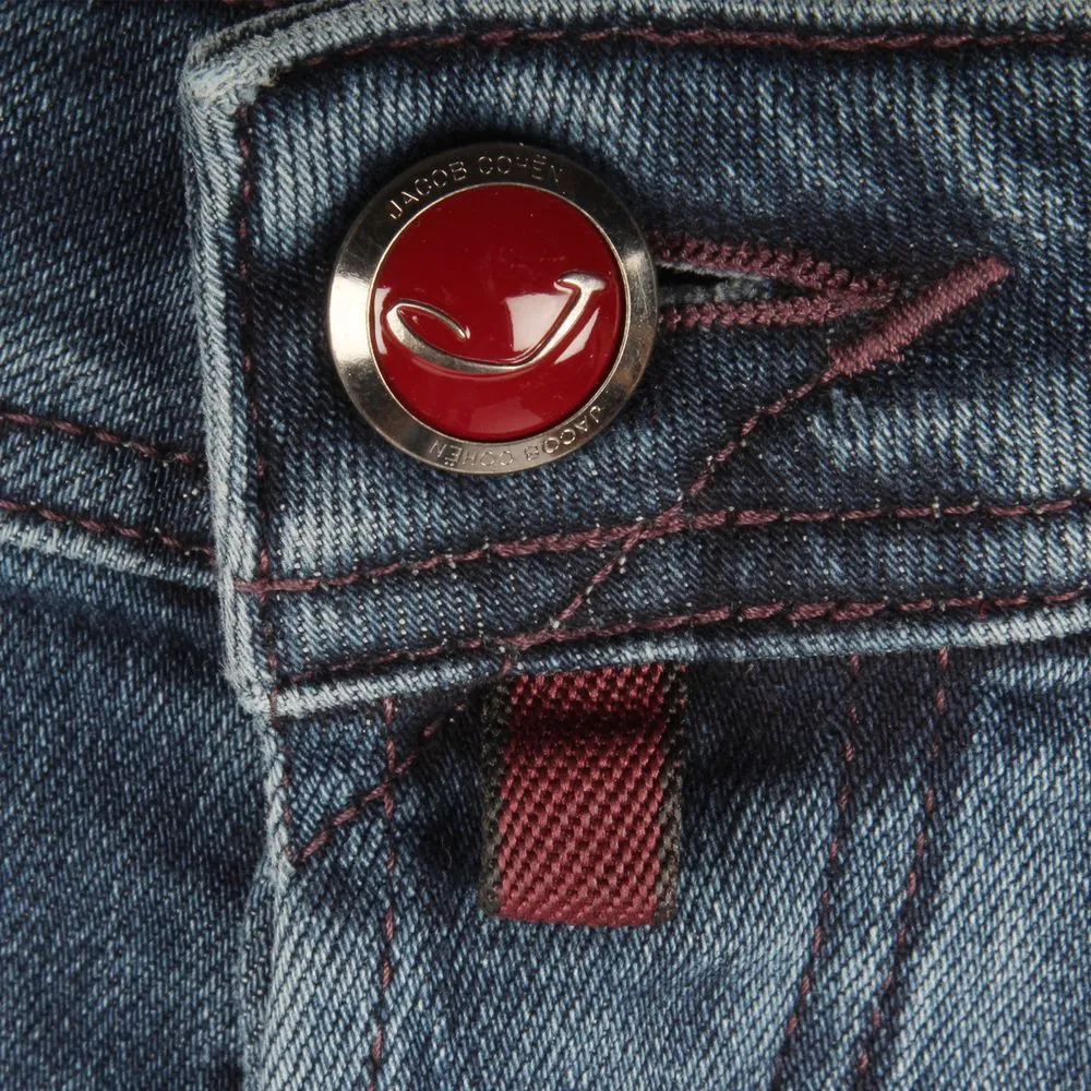 Blue Cotton Men's Slim Fit Jean sold by Louxly product image thumbnail 3