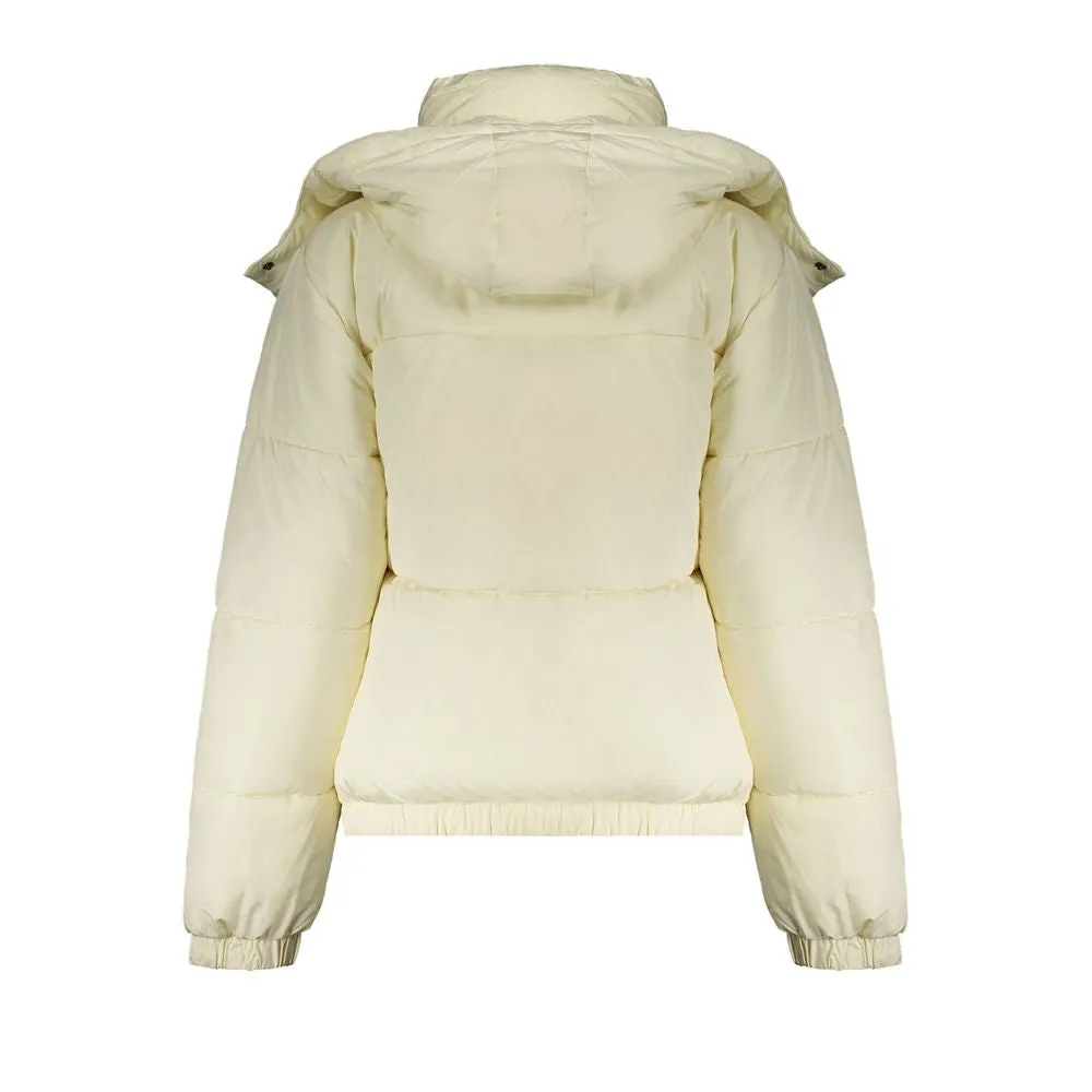 Beige Polyester Women Jacket sold by Louxly product image thumbnail 2