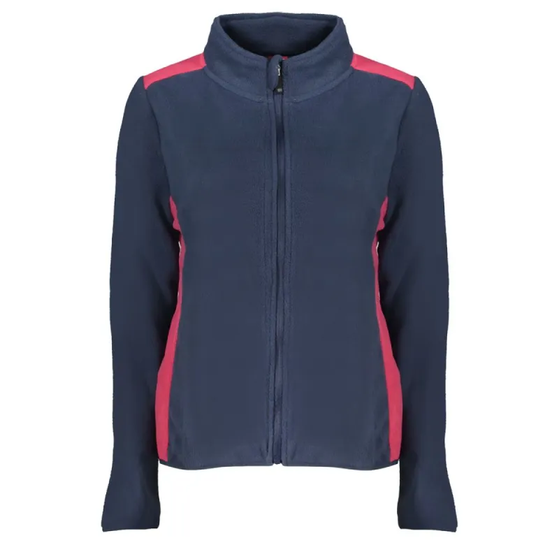 Blue Polyester Women Sweater made by Louxly